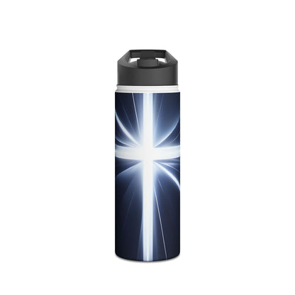 Glowing Crossburst - Stainless Steel Water Bottle