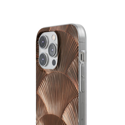 Rose Gilded Fan · Lite Phone Case for iPhone ·  Gold