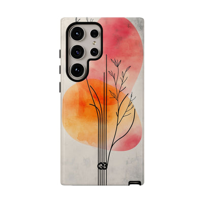 Crimson Bloom Lineage · Tough Etui na telefon Samsung