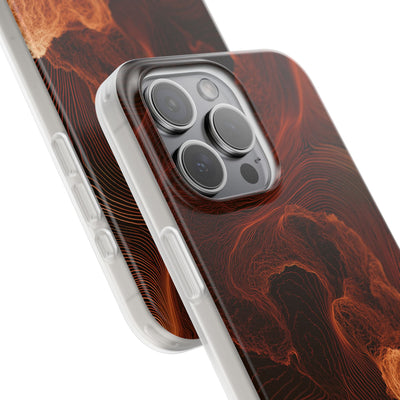 Amber Filament · Lite Phone Case for iPhone ·  Orange