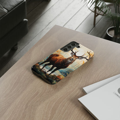 Glowing Stag Samsung S22 Case - Tough - CASE•BOB