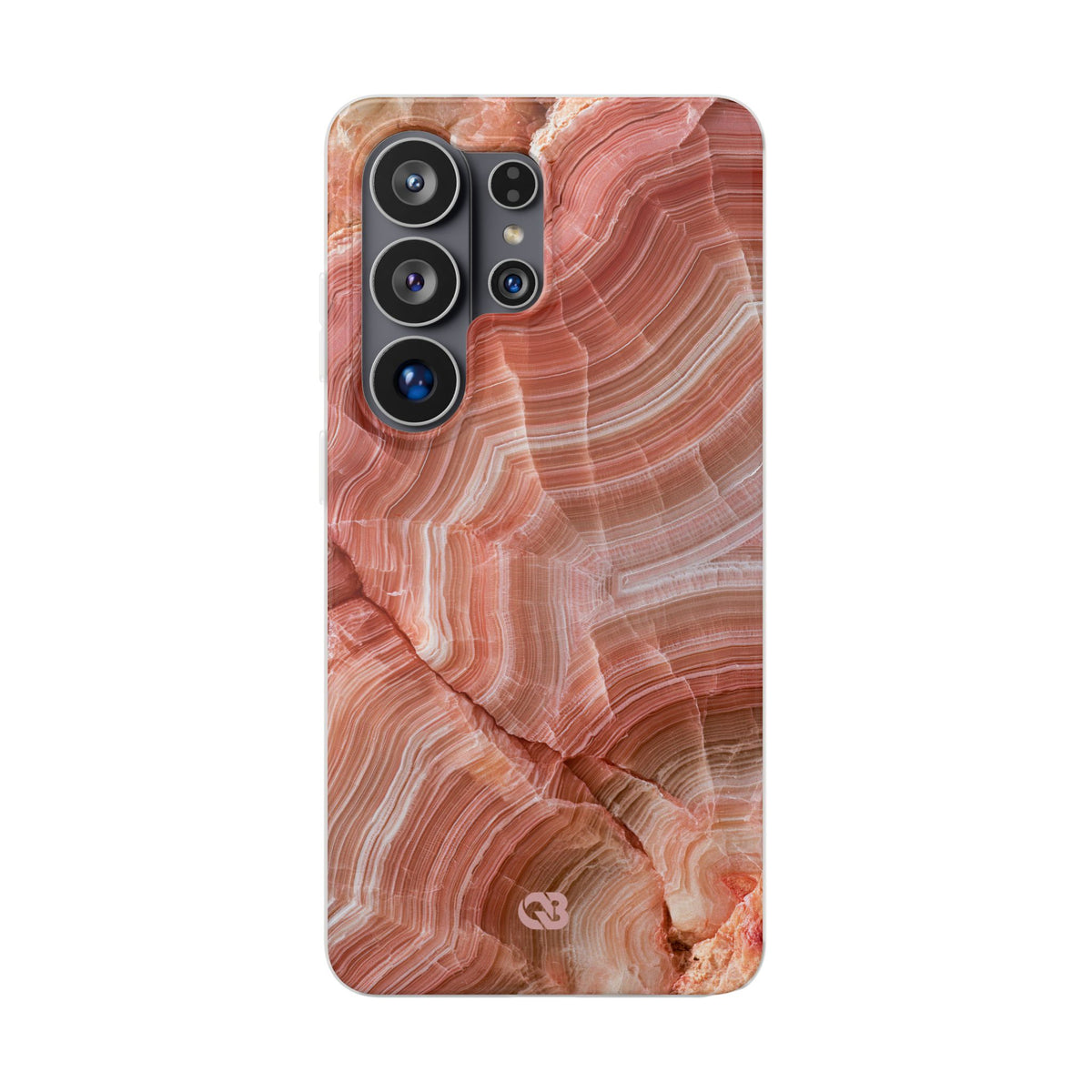 Blushing Rose Strata · Lite Phone Case for Samsung · Pink