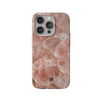 Rose Quartz Facet · Lite Phone Case for iPhone ·  Pink