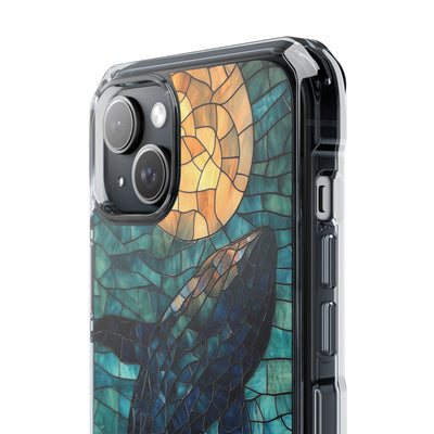 Stained Moon Whale · Impact Phone Case for iPhone · Magsafe
