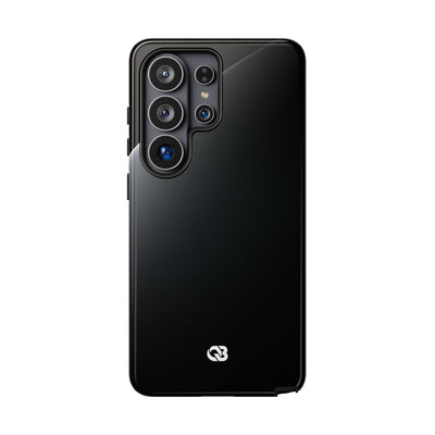 Black Tough Phone Case for Samsung - Obsidian Lunar Arch