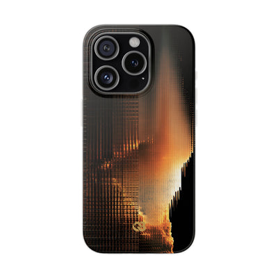 Luminous Grid · Lite Phone Case for iPhone ·  Black