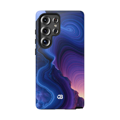 Radiant Strata · Tough Phone Case for Samsung · Blue