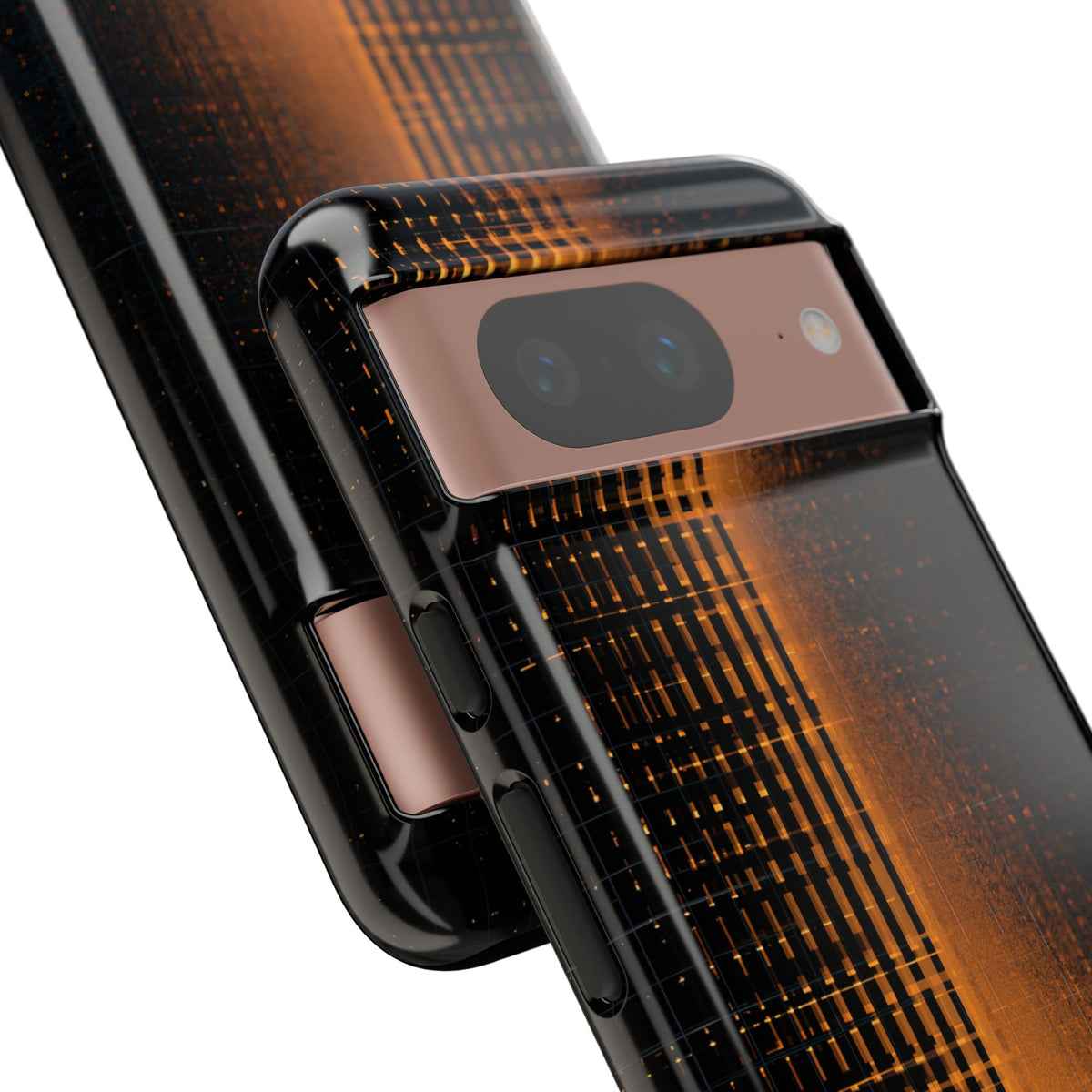 Amber Frequency · Tough Phone Case for Pixel ·  Orange