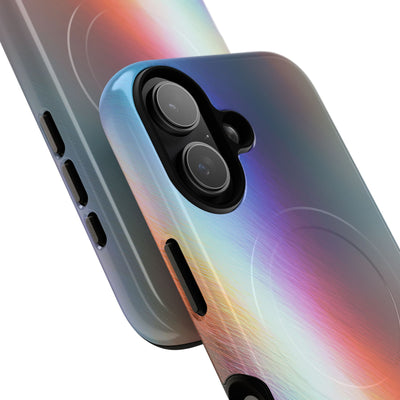 Prismatic Ray · Tough 2.0 Magnetic Phone Case for iPhone · Blue