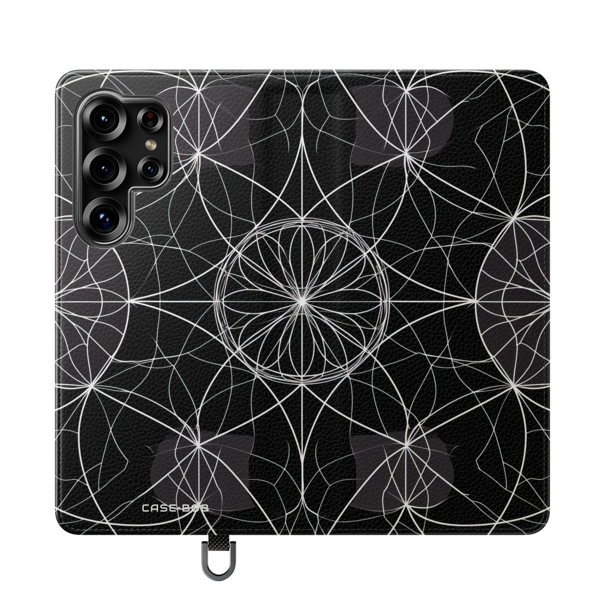 White Mandala Radiance - Samsung S25 Ultra Case - Wallet