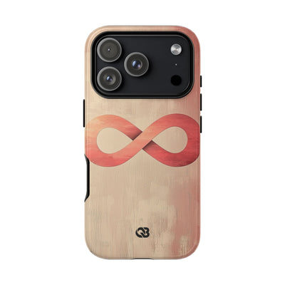 Terracotta Infinity Stroke · Tough Phone Case for iPhone