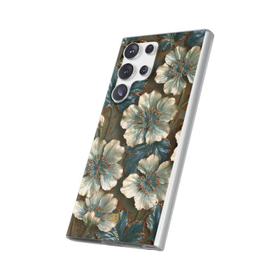 Gilded Blossom Reverie · Lite Phone Case for Samsung · Teal