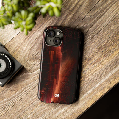 Luminous Monolith · Tough Phone Case for iPhone · Black