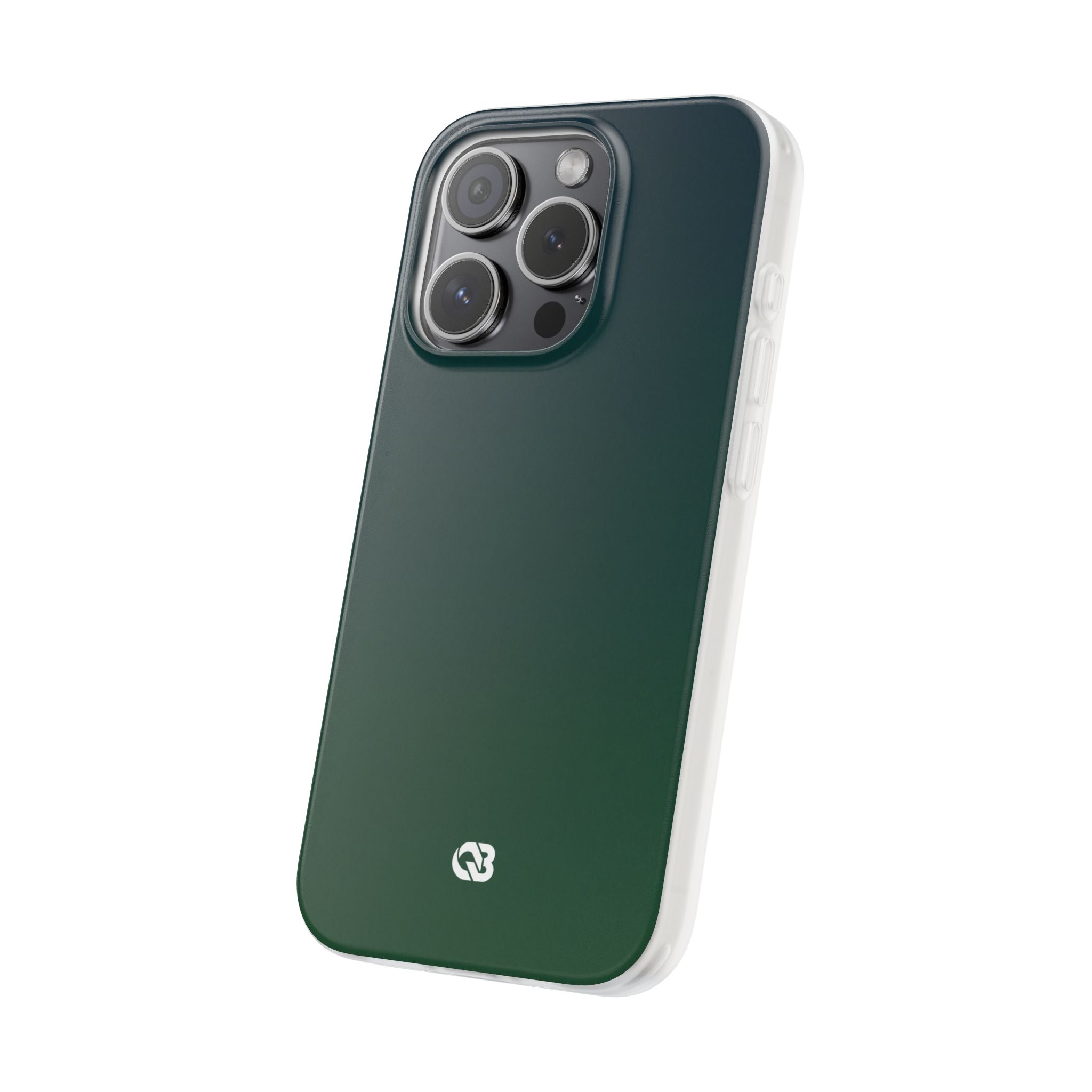 Green Lite Phone Case for iPhone - Midnight Pine Horizon