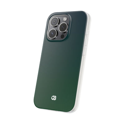 Green Lite Phone Case for iPhone - Midnight Pine Horizon