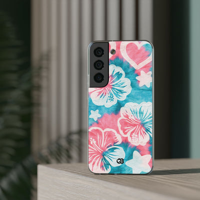 Tropical Hibiscus Bloom · Lite Phone Case for Samsung · Teal