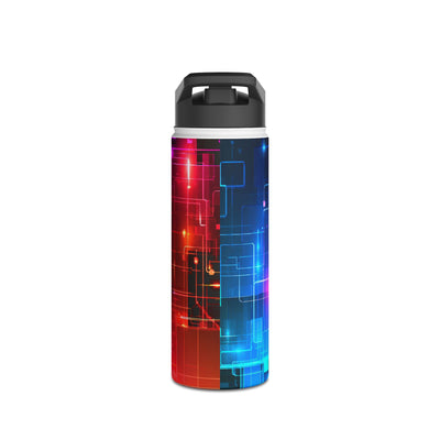 Spectral Circuit Grid · Insulated Water Bottle · Black
