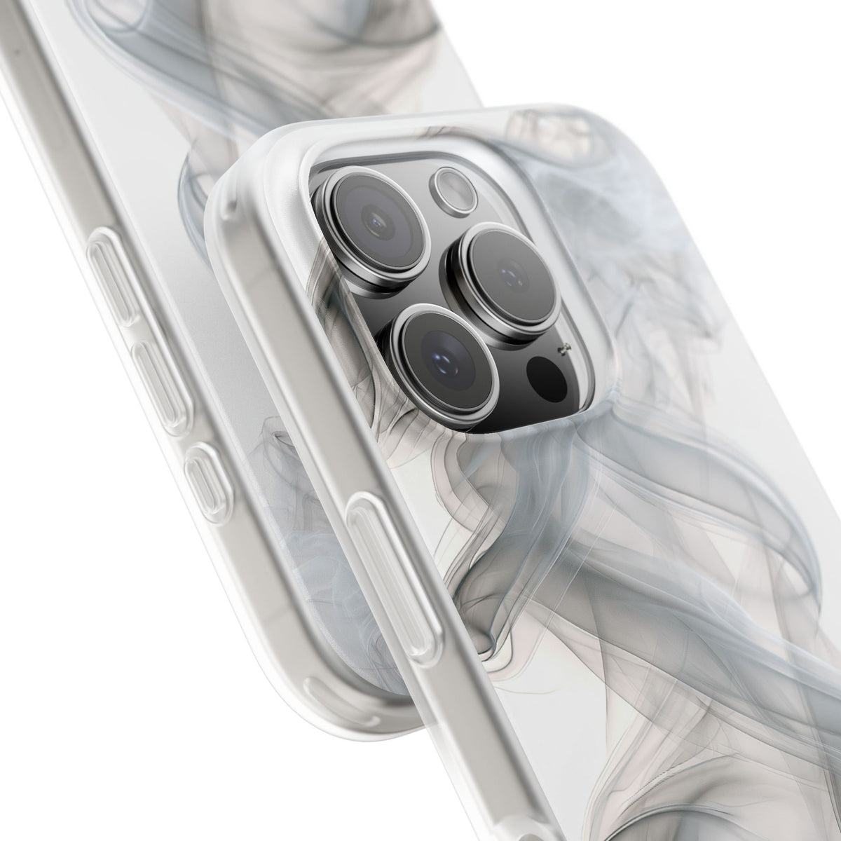 Vapor Noir · Lite Phone Case for iPhone ·  White