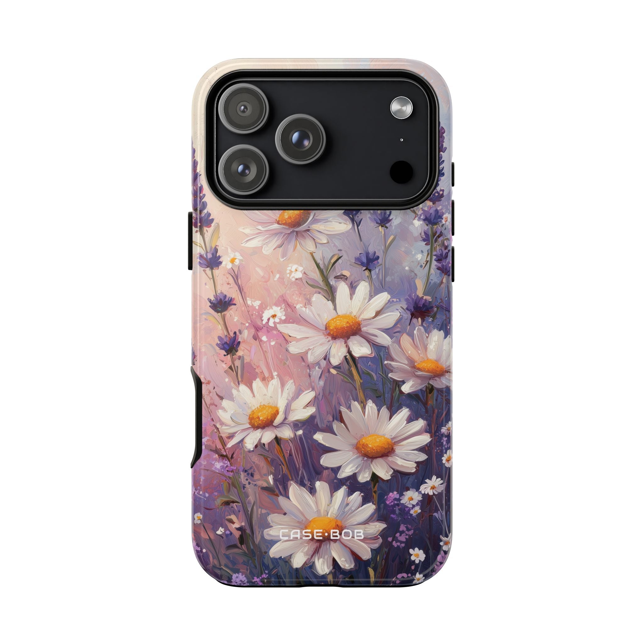 Daisy Lavender Bloom iPhone 17 Pro Max Case - Tough - CASE•BOB