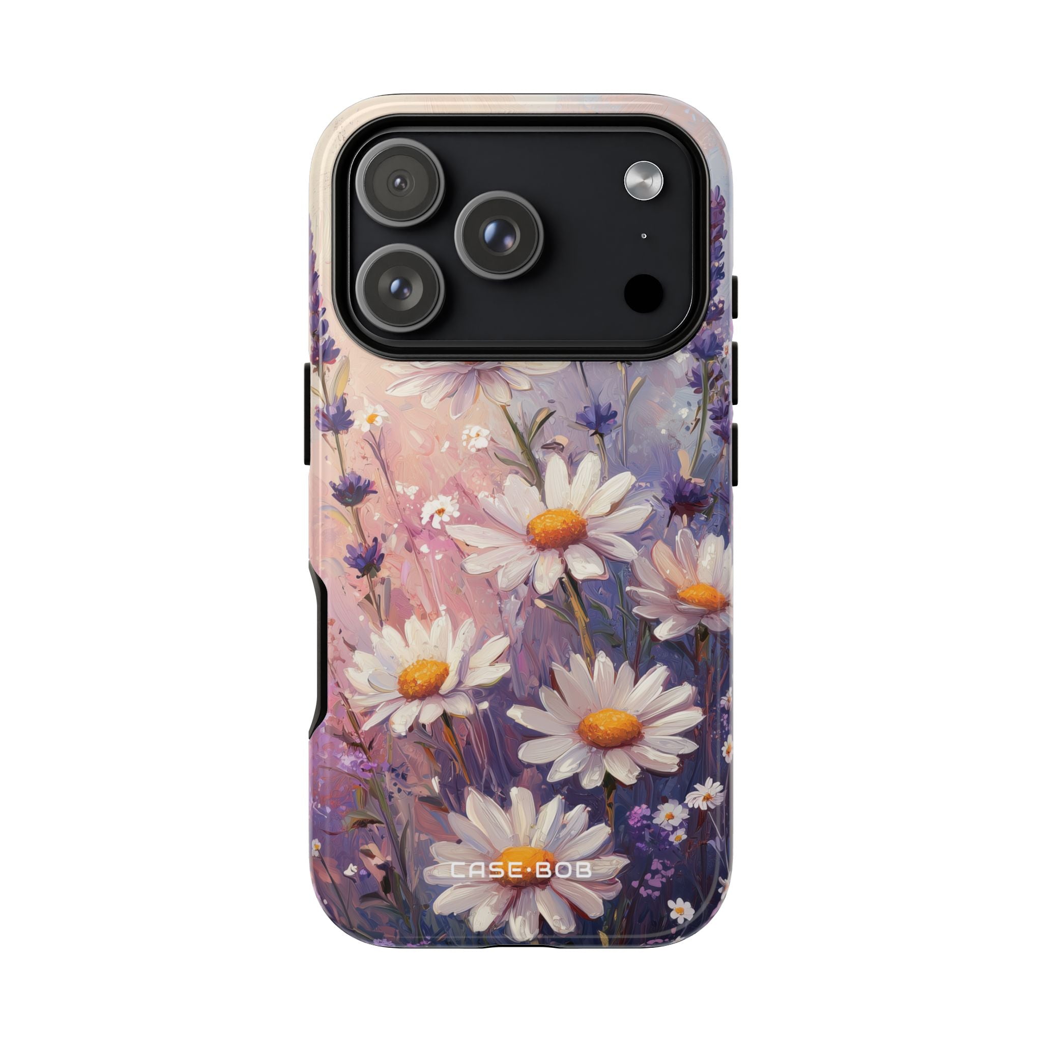 Daisy Lavender Bloom iPhone 17 Pro Case - Tough - CASE•BOB