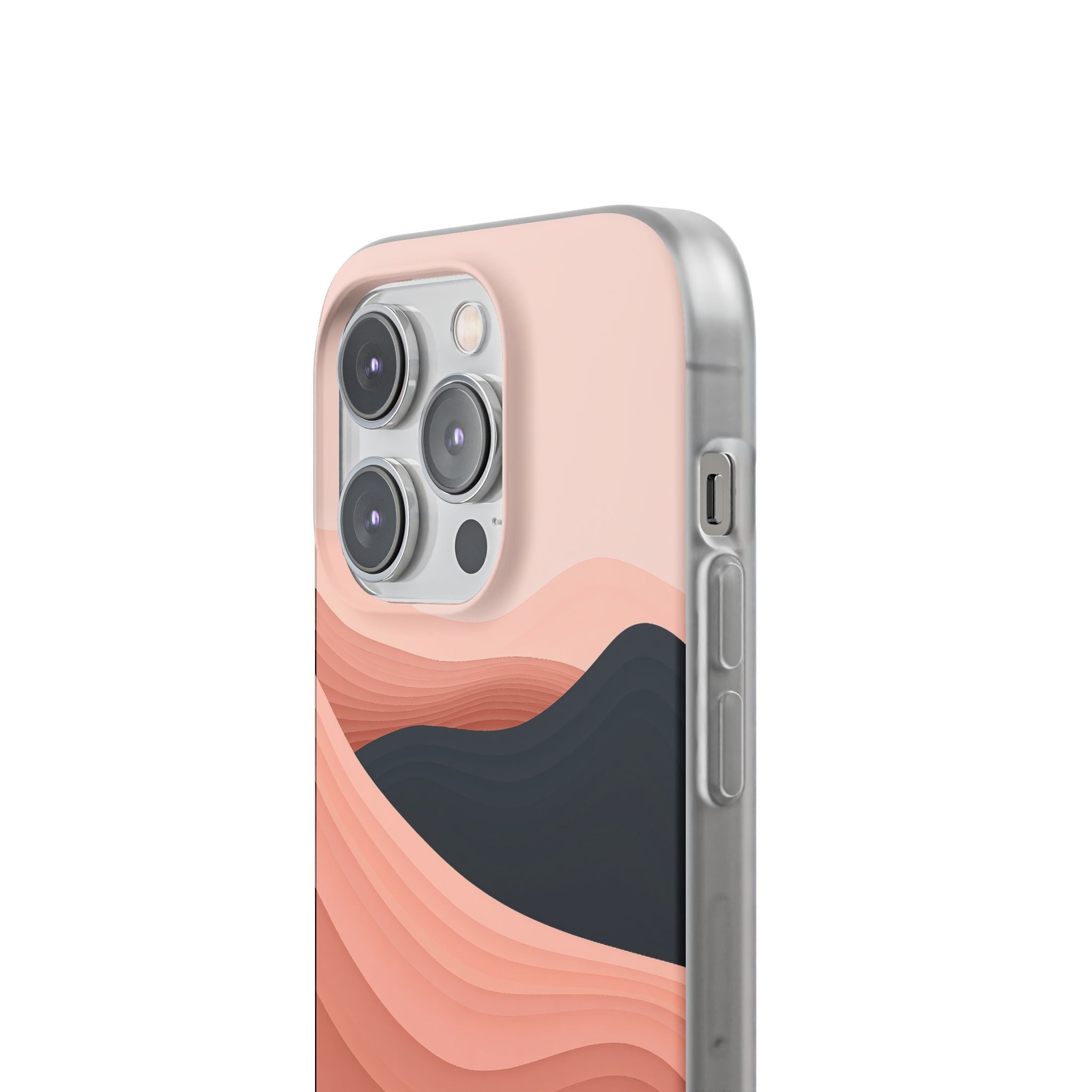 Pink Lite Phone Case for iPhone - Dune Shadow Layers
