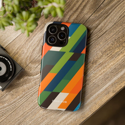 Diagonal Blaze iPhone 16 Pro Max Case - Tough