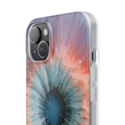Radiant Aura Core · Lite Phone Case for iPhone ·  Orange