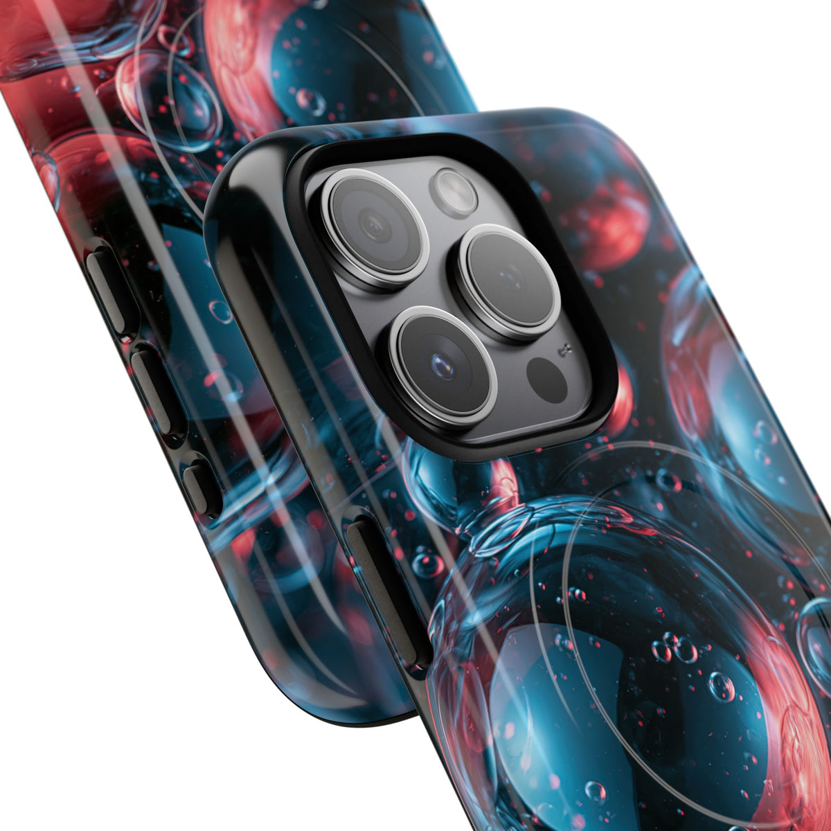 Aqua Gel Spheres · Tough 2.0 Magnetic Phone Case for iPhone · Blue