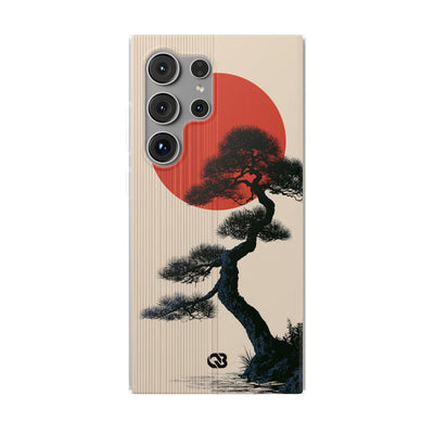 Beige Lite Phone Case for Samsung - Kyoto Crimson Pine