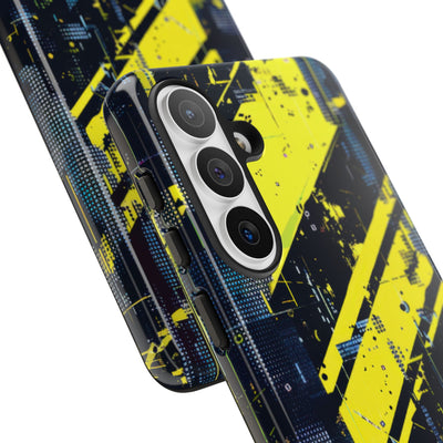 Acid Hazard · Tough Phone Case for Samsung · Yellow