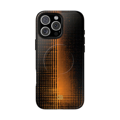 Amber Frequency · Tough 2.0 Magnetic Phone Case for iPhone · Orange