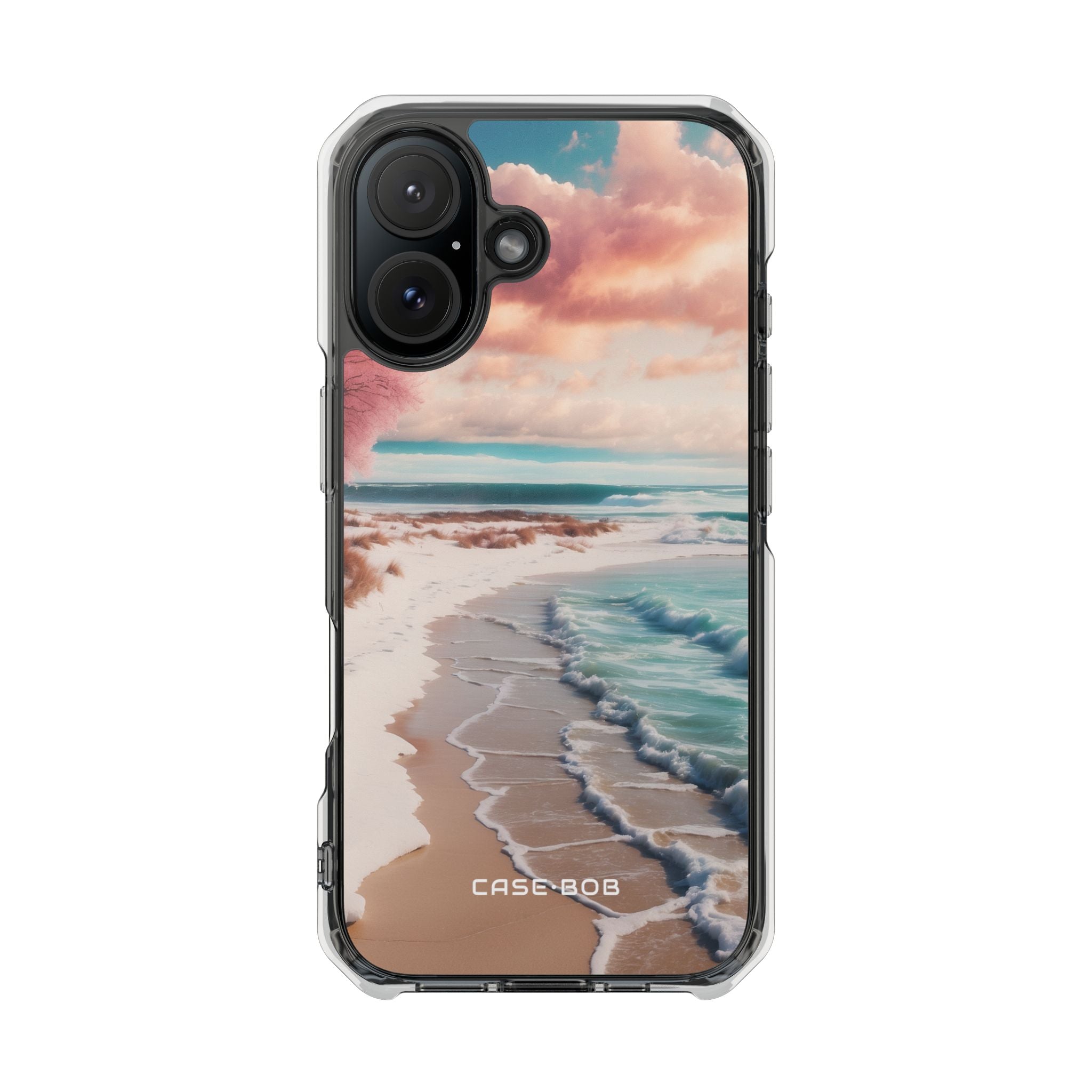 Pink Tree Breeze iPhone 16 Case - Impact - CASE•BOB