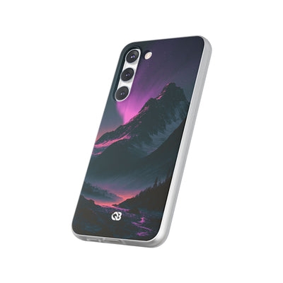 Arctic Aurora Summit · Lite Phone Case for Samsung · Black