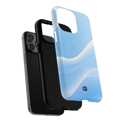 Blue Tough 2.0 Magsafe Phone Case for iPhone - Glacial Blue Silk
