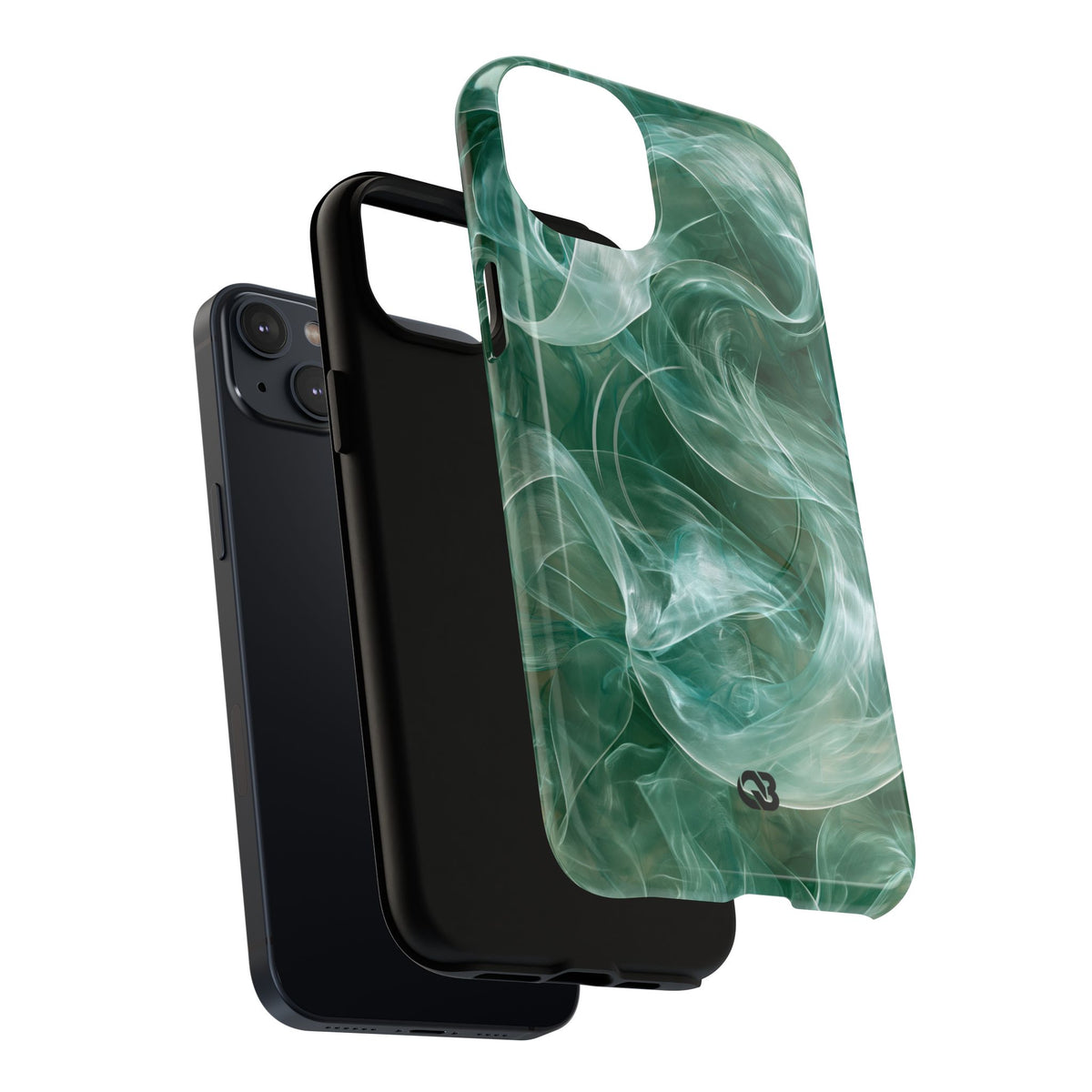 Translucent Aqua Flow · Tough 2.0 Magnetic Phone Case for iPhone · Teal