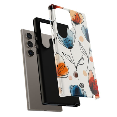 Ink Watercolor Tulips · Tough