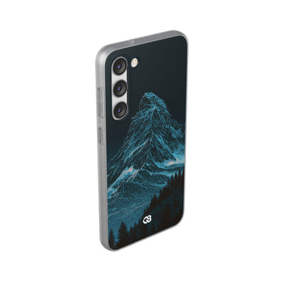Glacial Alpine Peak · Lite Phone Case for Samsung · Blue