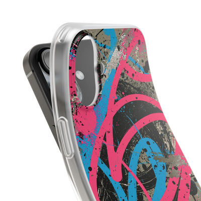 Cyber Splatter Flow · Lite Phone Case for iPhone ·  Pink