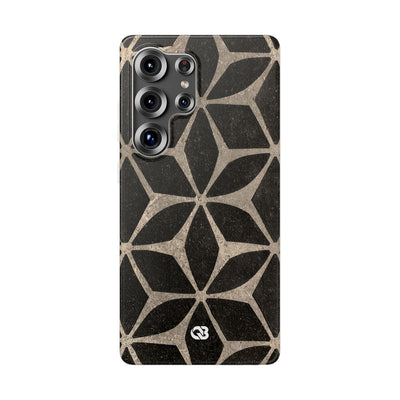Concrete Mosaic Star · Lite Phone Case for Samsung · Black