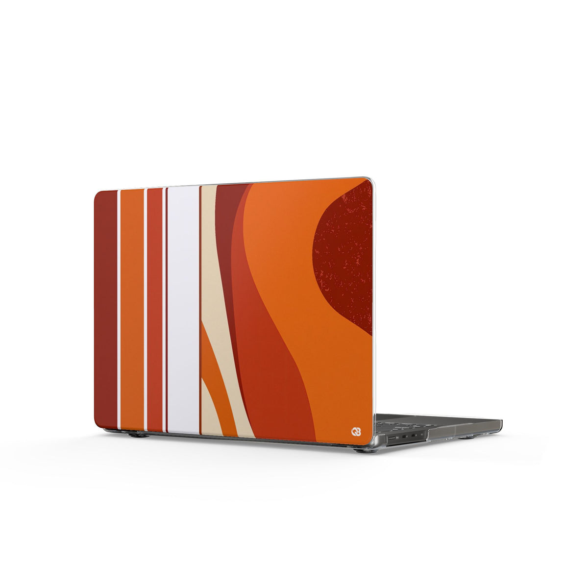 Sienna Horizon · Clear Hard Case for MacBook · Orange