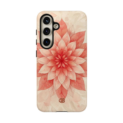 Coral Layered Bloom · Tough Handyhülle für Samsung