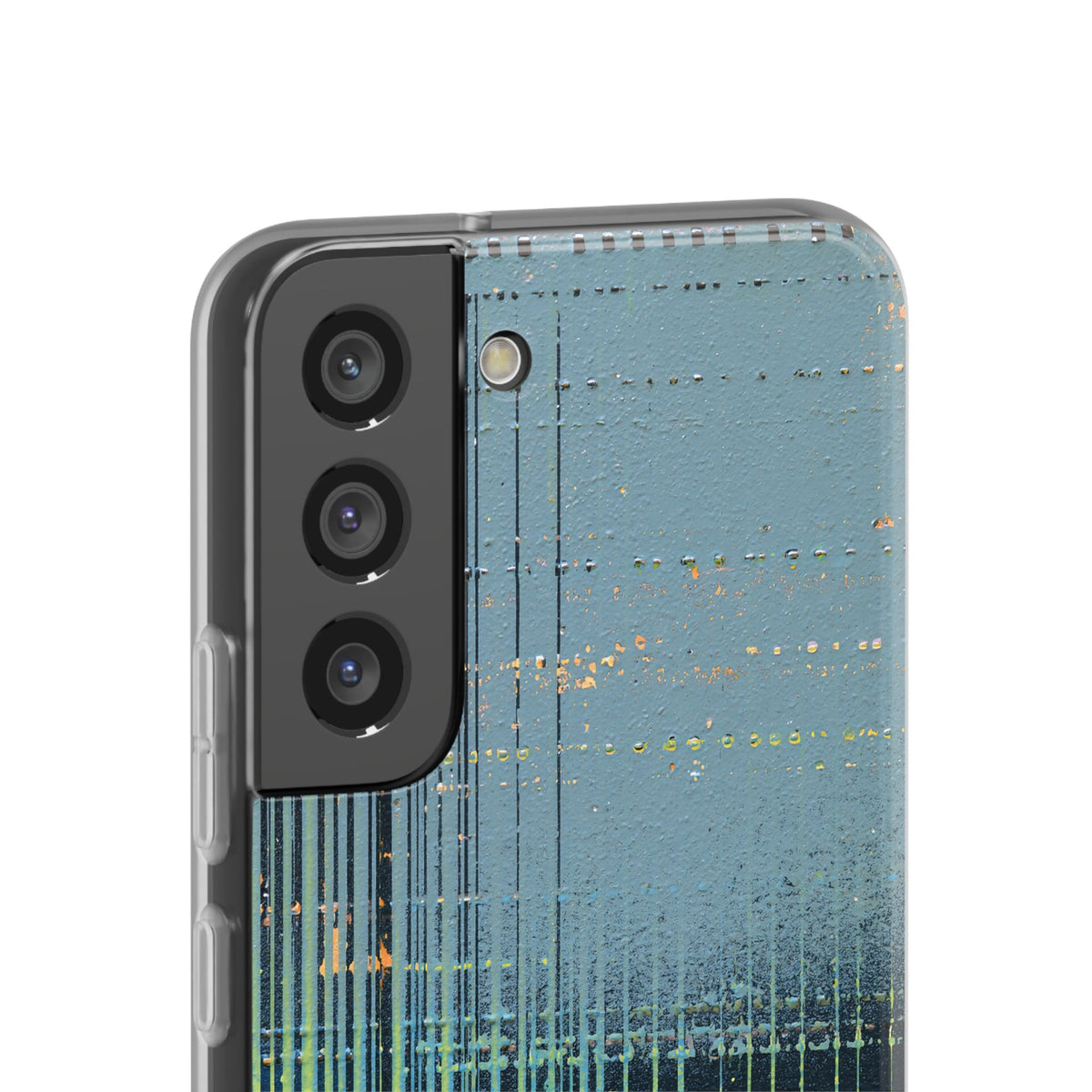 Acid Raster Circuit · Lite Phone Case for Samsung · Teal