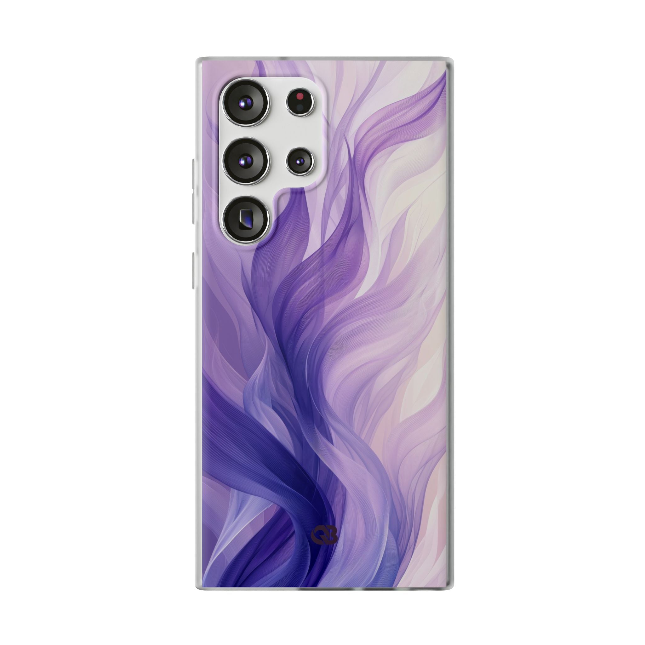 Amethyst Silk Waves · Soft Phone Case for Samsung