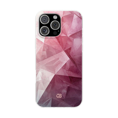 Shattered Rose Shards · Soft Phone Case for iPhone