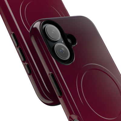 Red Tough 2.0 Magsafe Phone Case for iPhone - Deep Sangria Gradient