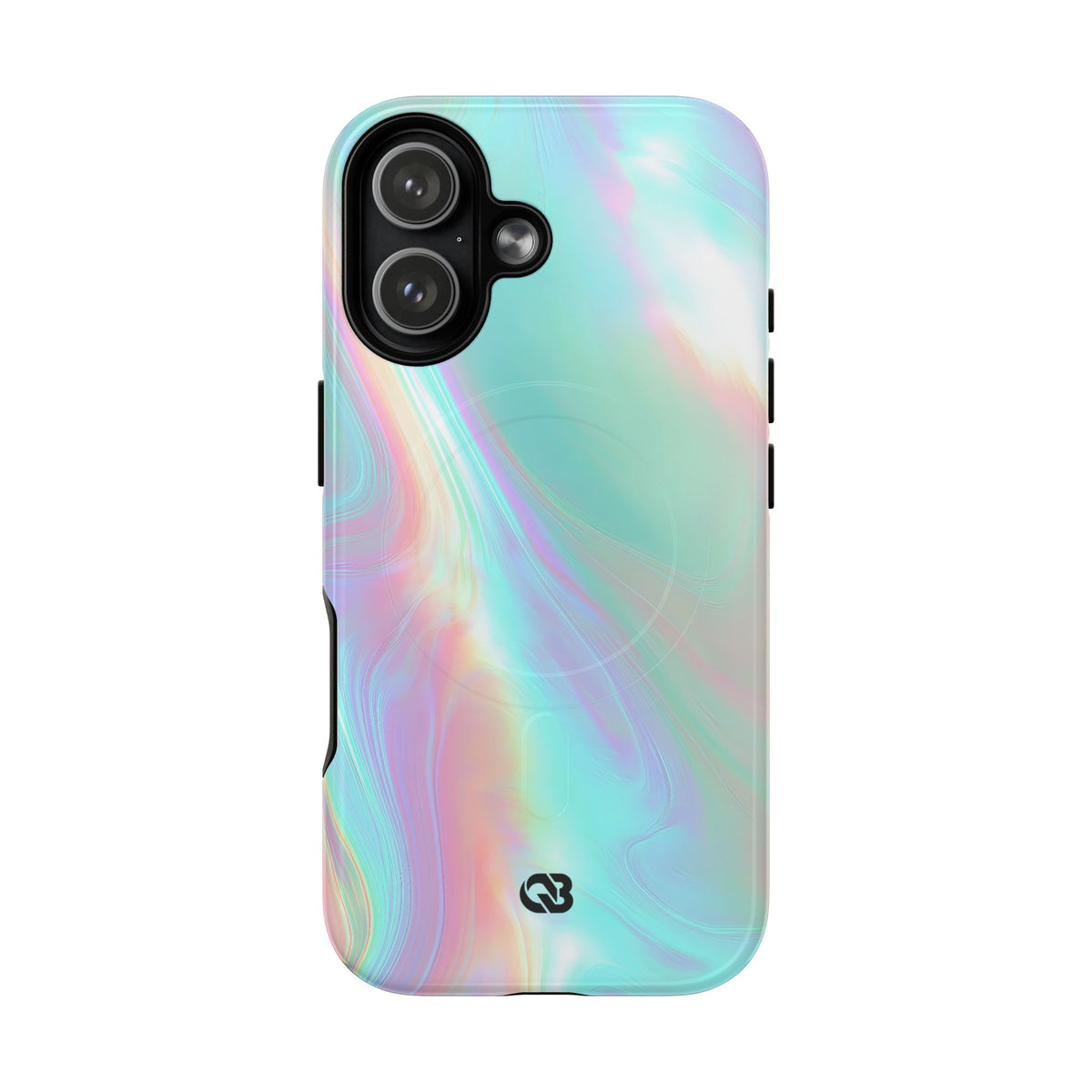 Prismatic Liquid Light · Tough 2.0 Magnetic Phone Case for iPhone · Teal