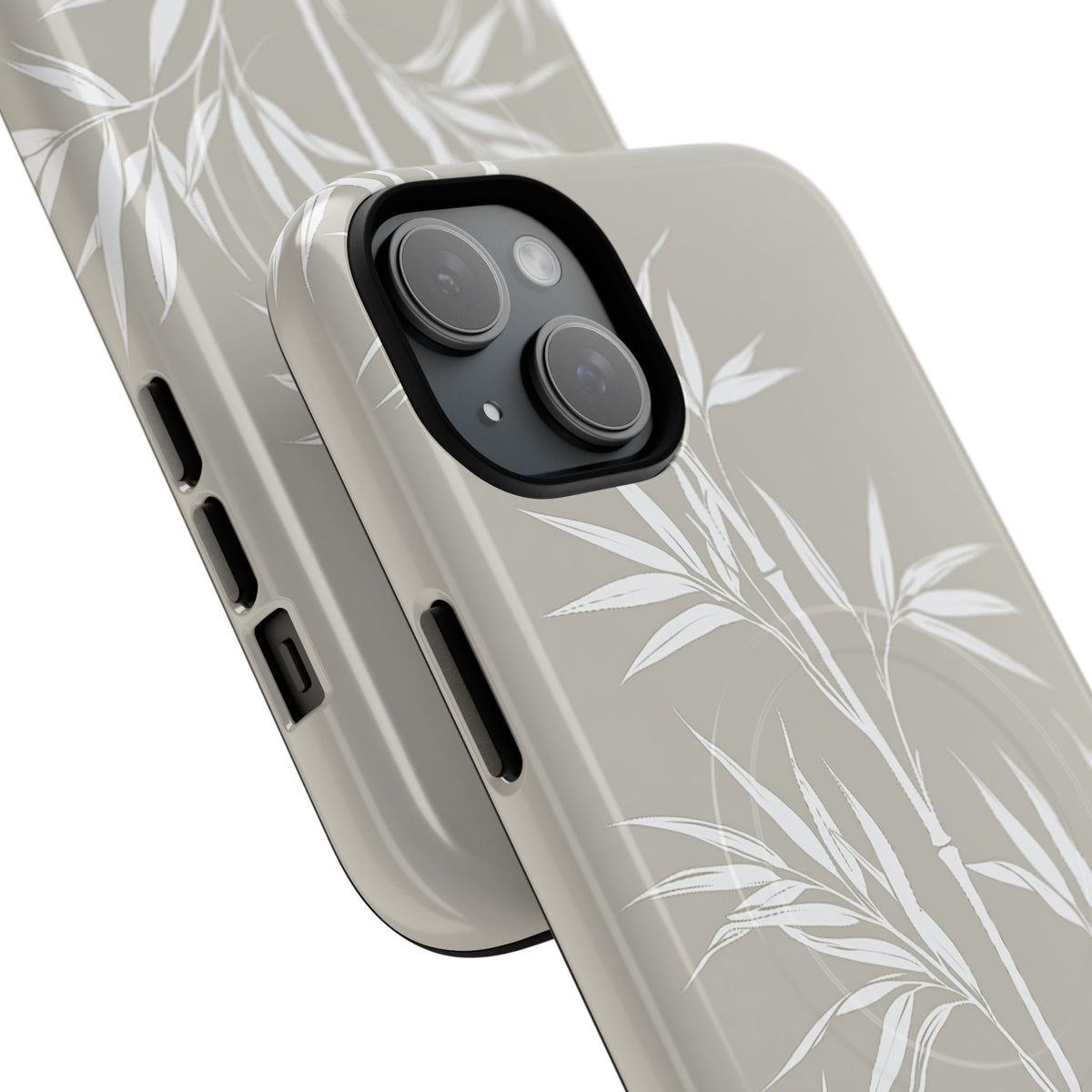 Serene Bamboo · Tough 2.0 Magnetic Phone Case for iPhone · Beige