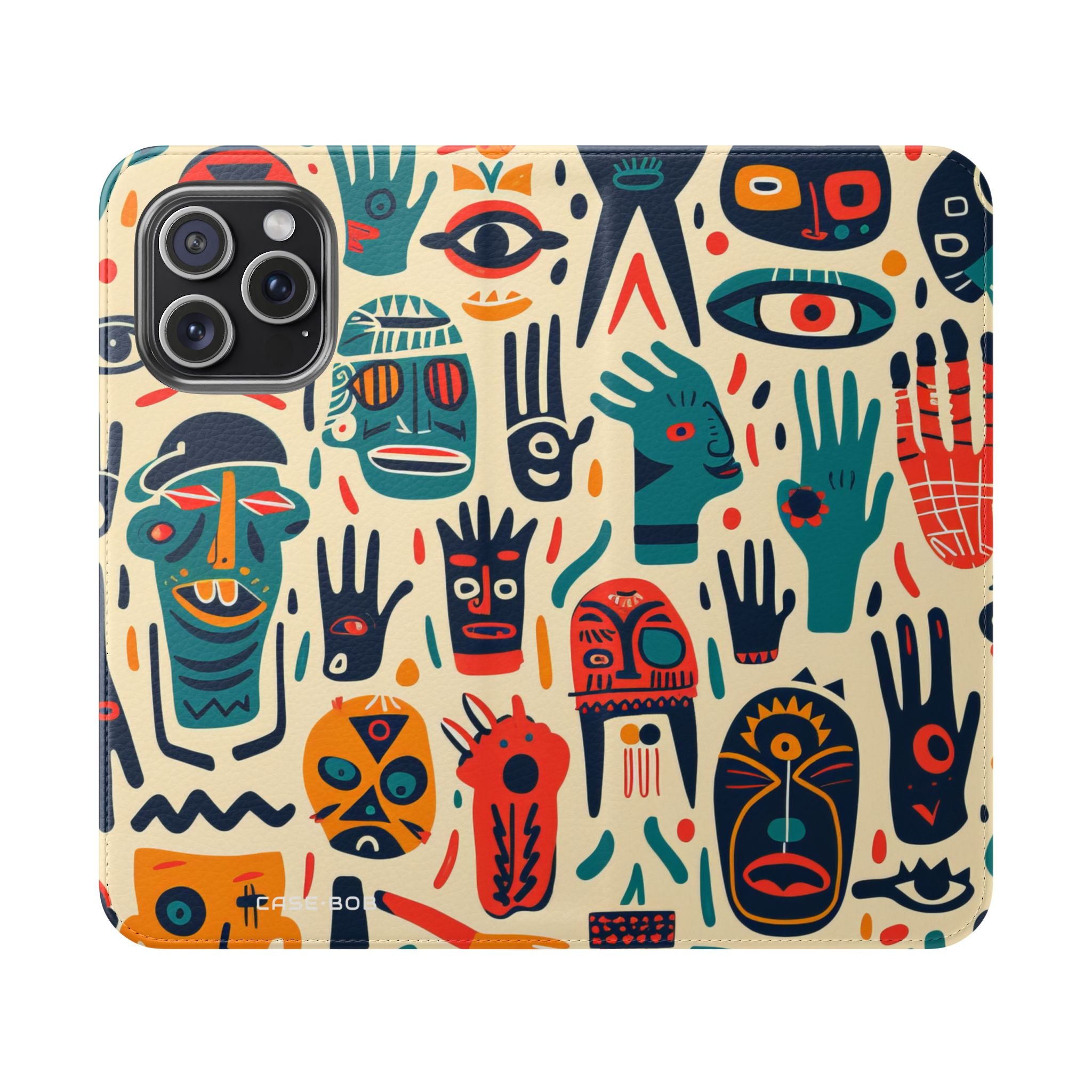 Tribal Faces - iPhone 15 Pro Max Cover - Pung