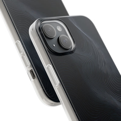 Black Lite Phone Case for iPhone - Obsidian Ridge Flux