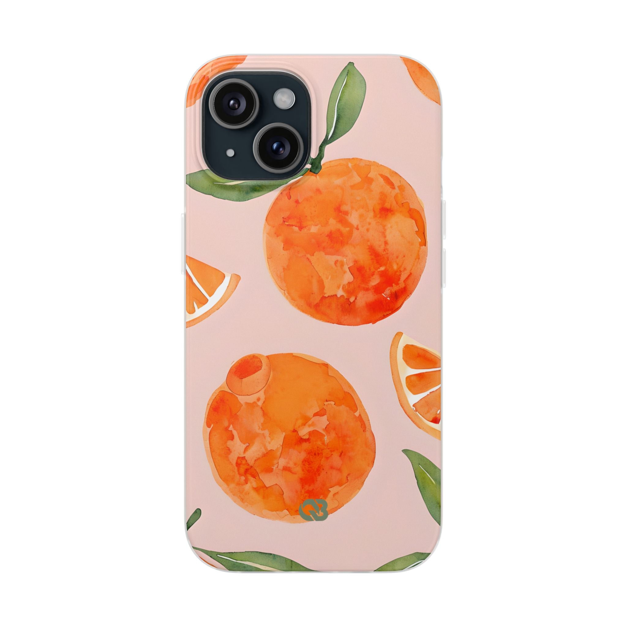 Sunkissed Orange Harvest · Soft Case na telefon dla iPhone